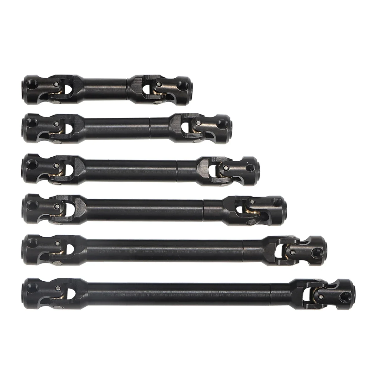 Robuste Antriebswelle, interne Spline-Kardanwelle für 1/10 RC Crawler LCG Cheater Rigs TRX4 SCX10 Pro Capra Element Enduro CC01