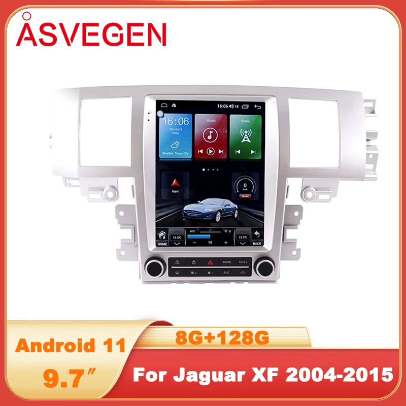 

9.7" Android 11 Car Radio Player For Jaguar XF 2004-2015 With 128G Multimedia Bluetooth Head Unit Stereo GPS Navigation Player