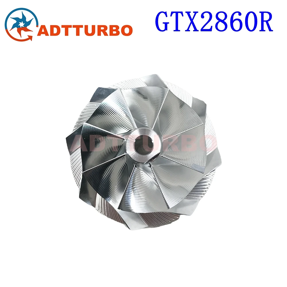 

MFS Billet GTX2860R Turbo Compressor Wheel 46/ 60mm 856800-5003S Turbine Parts for Garrett Performance 1.4L-2.5L 200-475HP