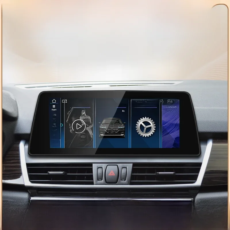 STWEI ID6 ID7 ID8 UI Android System Drahtlose Carplay AUTO Für BMW 2Serie F45 F46 NBT EVO Auto Video Player GPS Navigation