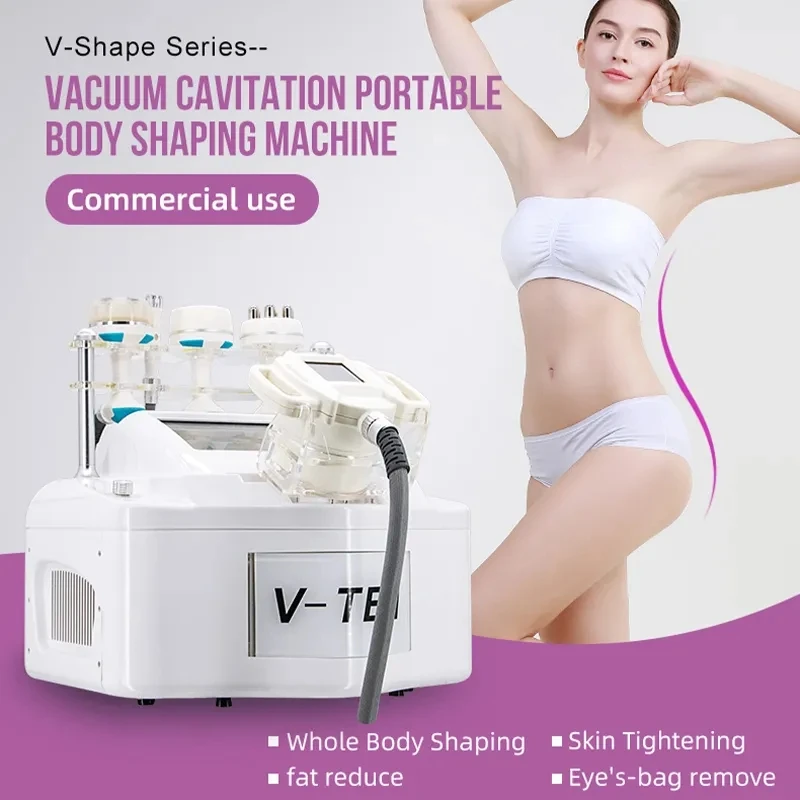 V10 Portable Multifunctional Vela Body Shape Body Slimming Cavitation 80K Cellulite Fat Removal Vacuum Roller eye care machine