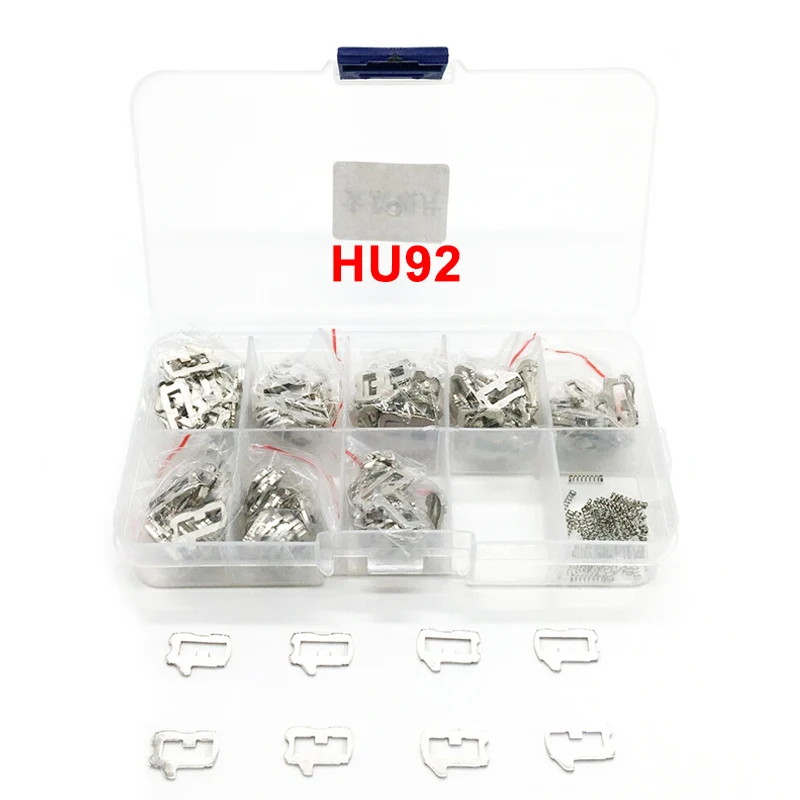 OEM 200Pcs/lot HU92 Lock Repair Accessories Car Lock Reed Lock Plate For Bmw K82