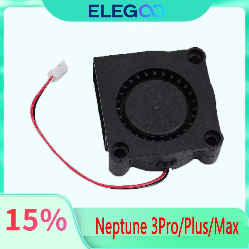 

Elegoo 2PCS 4015/4010/6010 Blower Fan for Neptune 3 Pro/Plus/Max