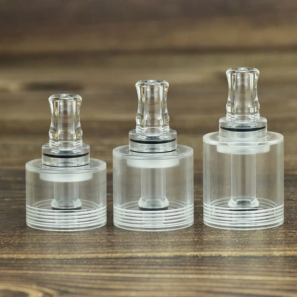 Wolfcoolvape Flash E-Vapor V 4,5 s rta Ersatz Bellcap Pei PC Top Tank Rohr für Fev V 4,5 s Stil rta