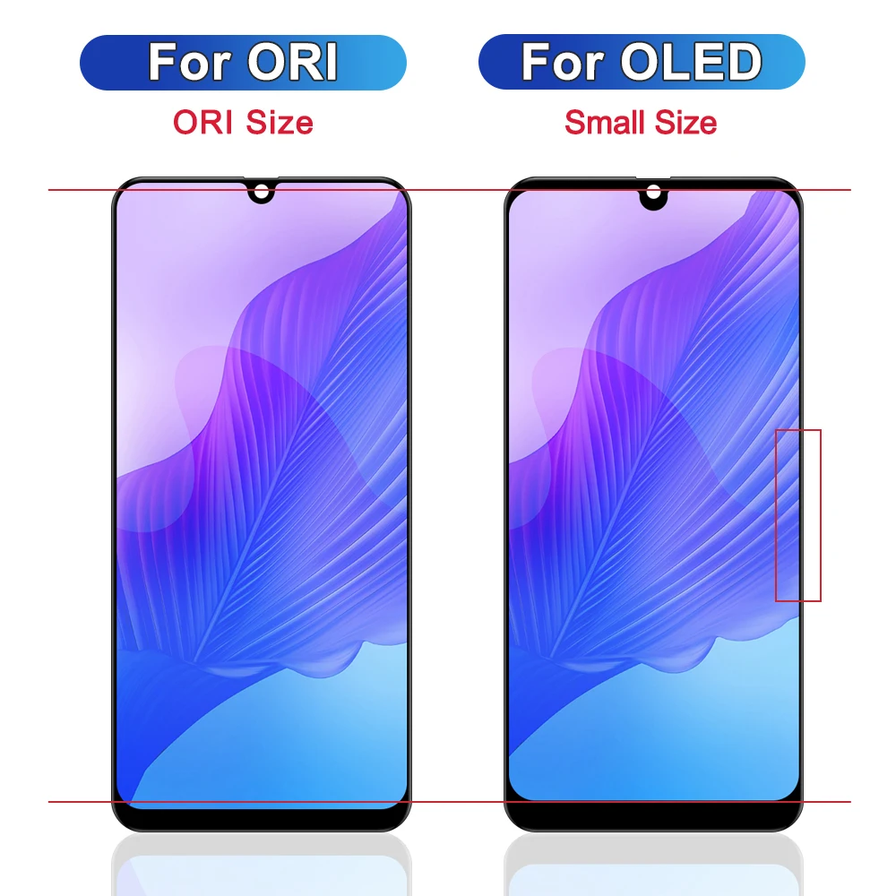 100% Test For Samsung Galaxy M30 LCD Display Touch Screen Digitizer Assembly with Frame For SM-M305F SM-M305FN SM-M305G SM-M305M