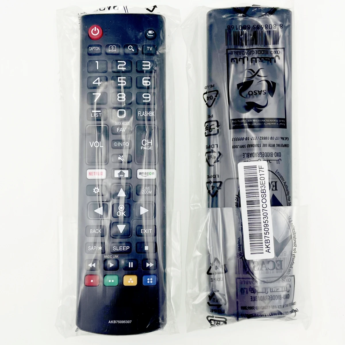 Original Remote Control AKB75095307 For LG Smart TV 43LJ550M-UB, 43LJ5500-UA, 43LJ5550-UC, 49LJ550M-UB, 49LJ5500-UA, 49LJ5550-UC