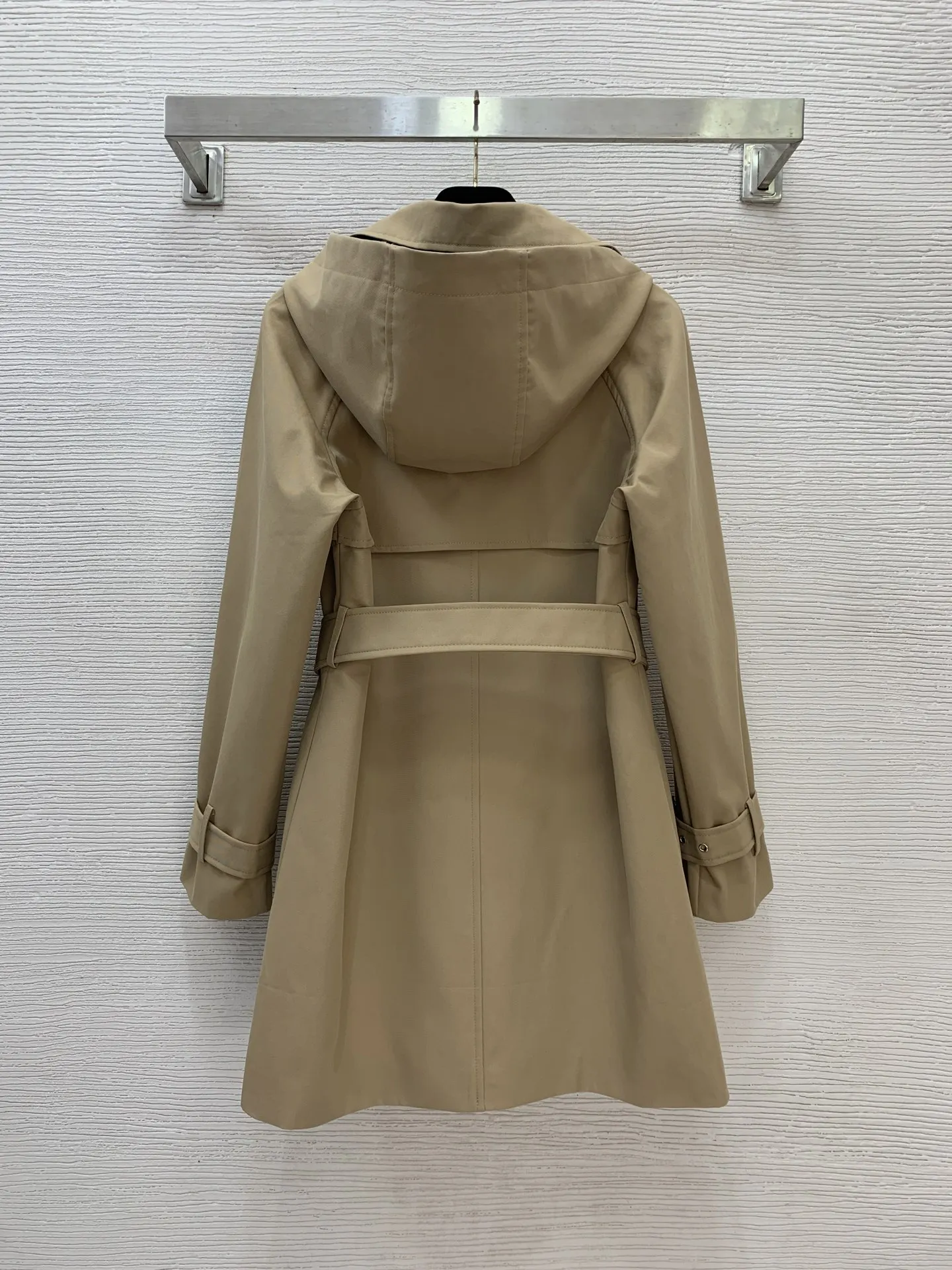 

Осенне-зимняя женская двубортная куртка с капюшоном и лацканами, ветровка среднего и длинного пальто HL160