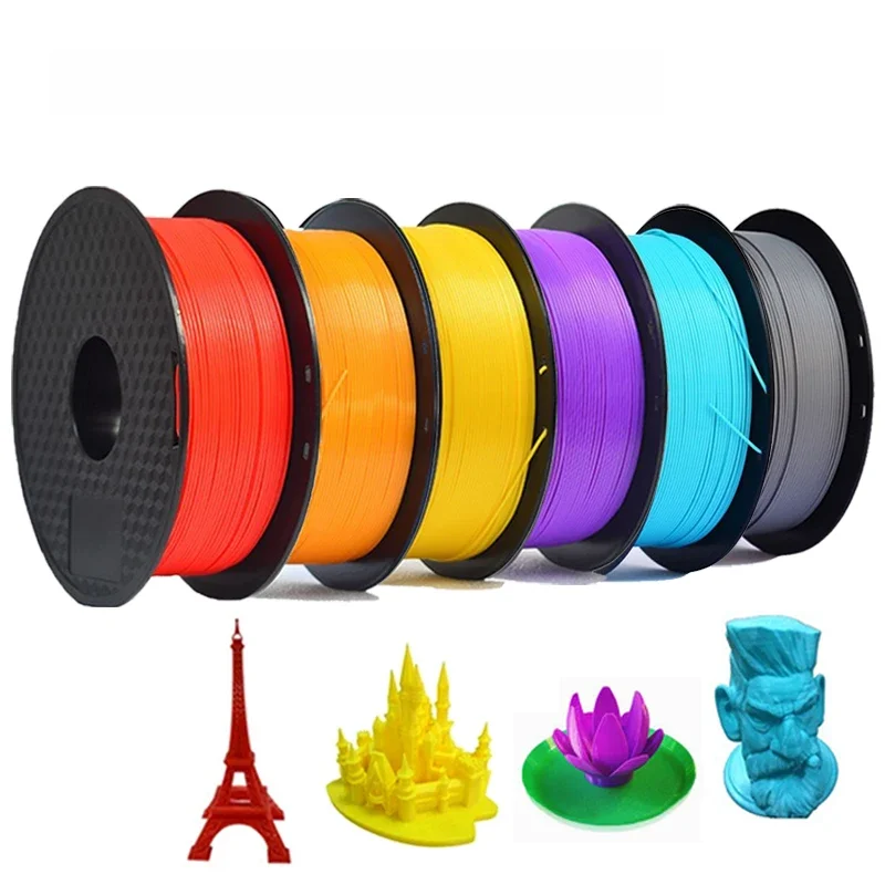 Filament do drukarki 3D PLA 1,75 mm, fioletowy, 250 g, zielony, czerwony, czarny, niebieski, szary, pakowany próżniowo, do druku 3D, materiały eksploatacyjne. — zdjęcie 2