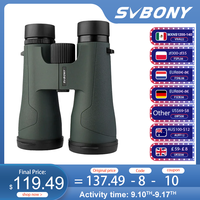 SVBONY Telescope SA203 12x50 Binoculars Professional Powerful BAK4 IPX7 Waterproof Camping Equipment for Birdwatching Stargazing