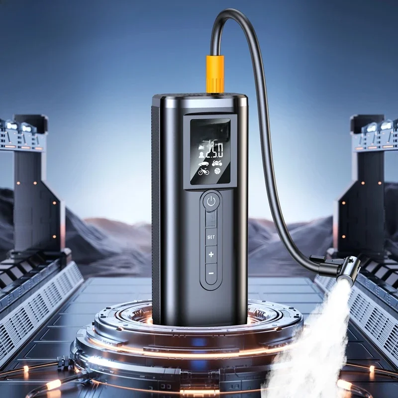 AliExpress cafele CAFELE Wireless Tire Inflator Portable Air Compressor Car Air Pump (20L/M) Fast Inflation for Car Motorcycles Bicycle And More