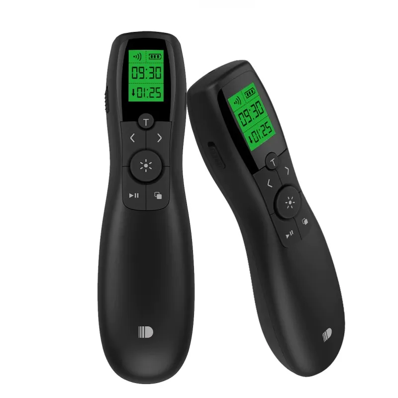 

Wireless Presenter Remote|Wireless Presentation Clicker with Green Light,100M Control Range,2.4GHz, Type-c Control,Plug and Play