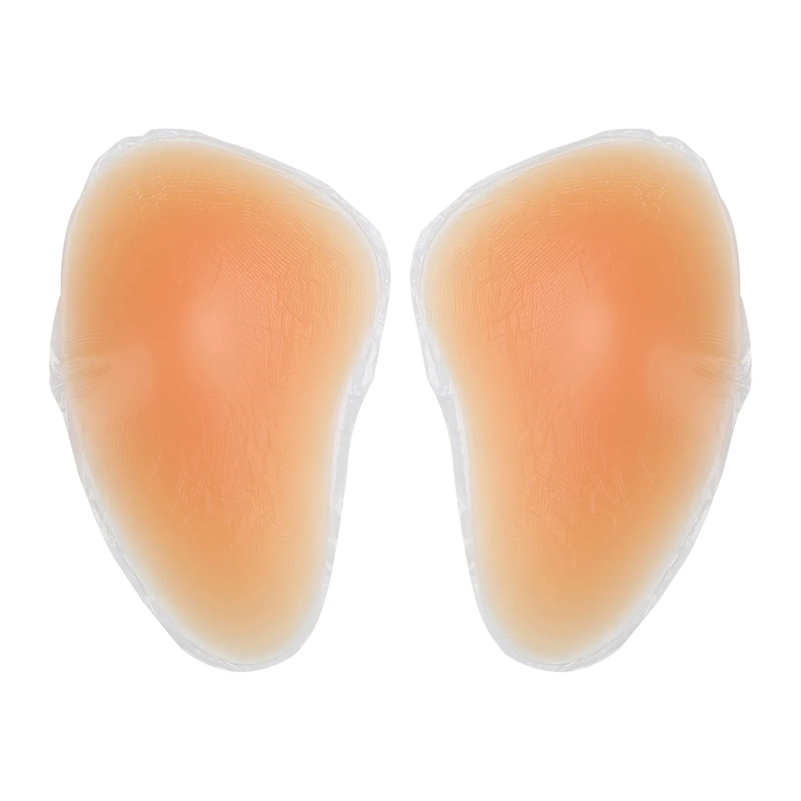 Simulatie zelfklevende Siliconen Heupkussen Dikker Mollige Heup Lichaam Vormgeven Billen Enhancer Zachte Fake Butt Pads Shapewear Slipje - afbeelding 2