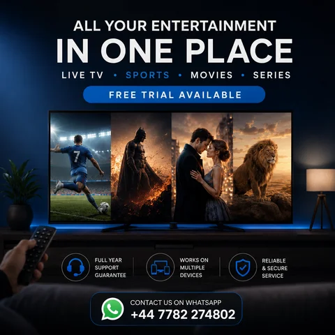 Premium Entertainment Streaming – Full Year Support Included
