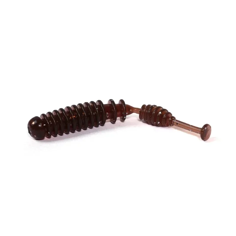 Nowy 10szt 4.2cm Wędkarstwo Miękkie Przynęty Wędkarskie Pin Tail Ice Fishing Bait Miękka Polaris Tonąca Przynęta Pesca Tanie Silikonowe Przynęty Wędkarskie — zdjęcie 2