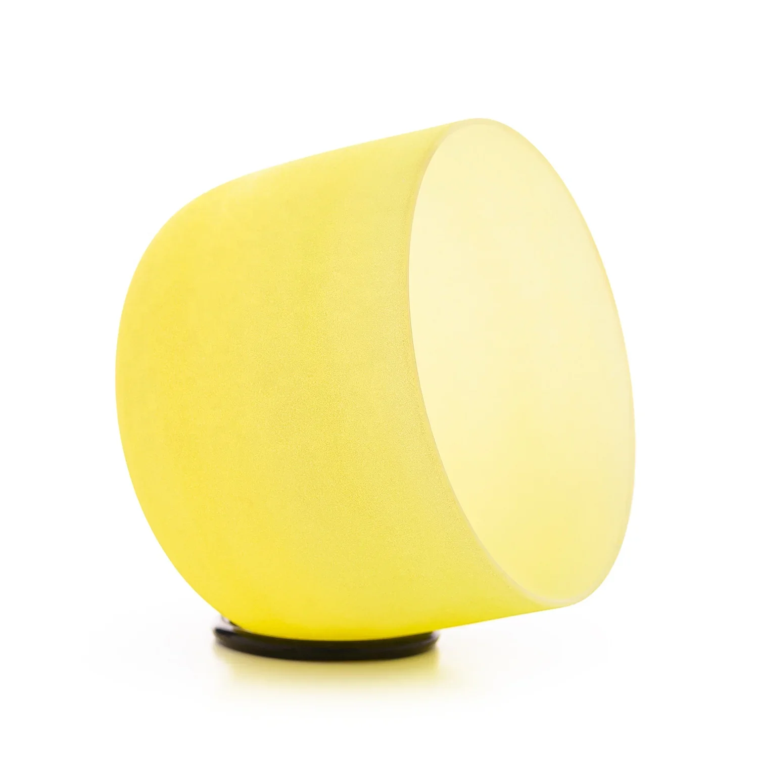 

8 inch 432hz E Note Outside Colored Crystal Singing Bowl Solar Plexus Chakra for Bath Musical