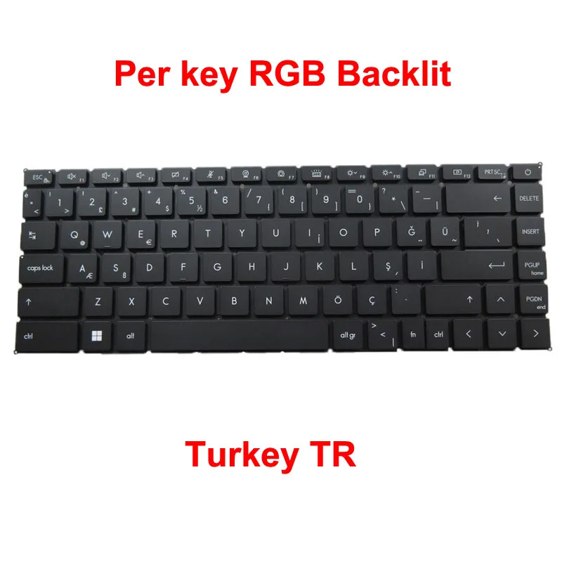Laptop Creator Z16 Keyboard For MSI V203022AK2 V203022AK V203022AK1 S1N3ERU223D10 S1N-3ERU223-D10 S1N2EUK2L1SA0 S1N-2EUK2L1-SA0