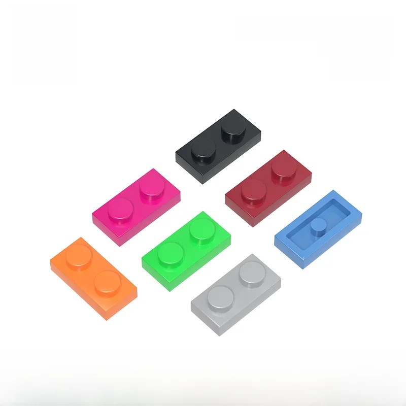 Wange 313 stks/partij 3023 6225 1x2 Lage Bouwsteen Moc Basic Onderdelen Compatibel met Bricks DIY Kinderen speelgoed Montage Geschenkdoos - afbeelding 2