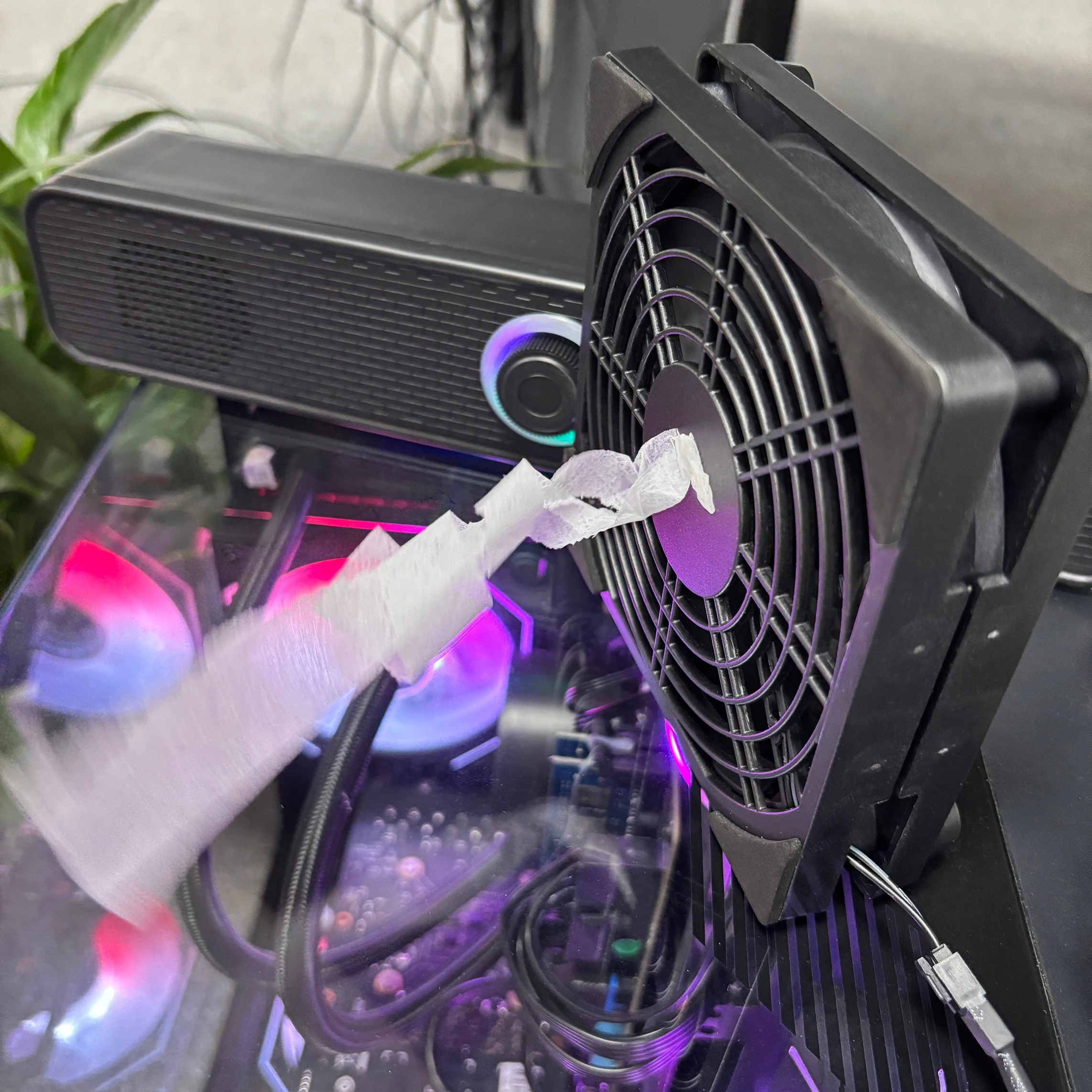5V USB Powered 125mm Router Cooling Fan With On‑Off / Speed Switch For Modem NAS Set‑Top Box Device Heat Dissipation Fan image 6