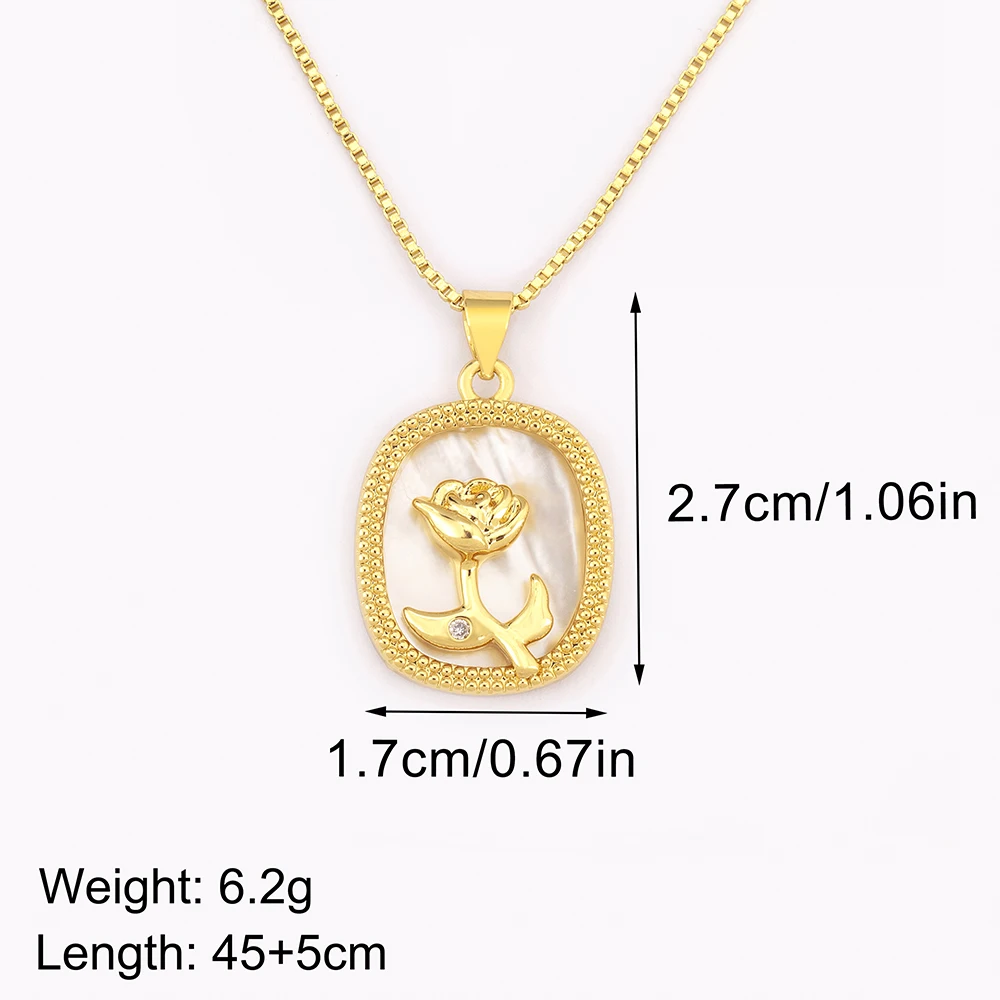 Nidin New Popular Leaf/Flower/Cactus Shape Shine Zircon Pendant Necklace For Women Personality Design Jewelry Daily Party Gifts