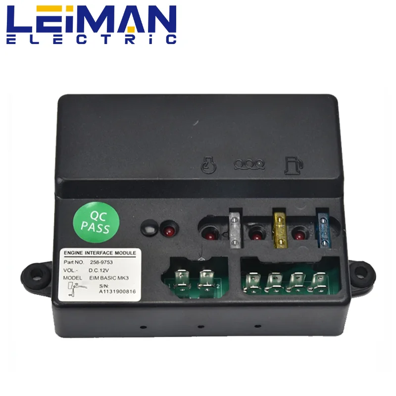 Engine Interface Module EIM BASIC MK3 258-9753 Diesel Generator Speed Controller Engine Motor Charge Regulator