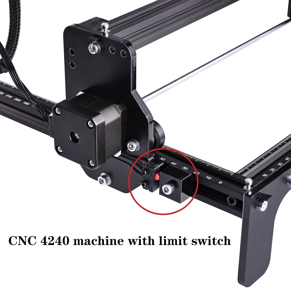 Imagem -05 - Yofuly-cnc Máquina de Gravura a Laser 40w 420*400 mm Área de Gravação Todo o Alumínio Gravador de Aço Inoxidável Madeira Acrílico