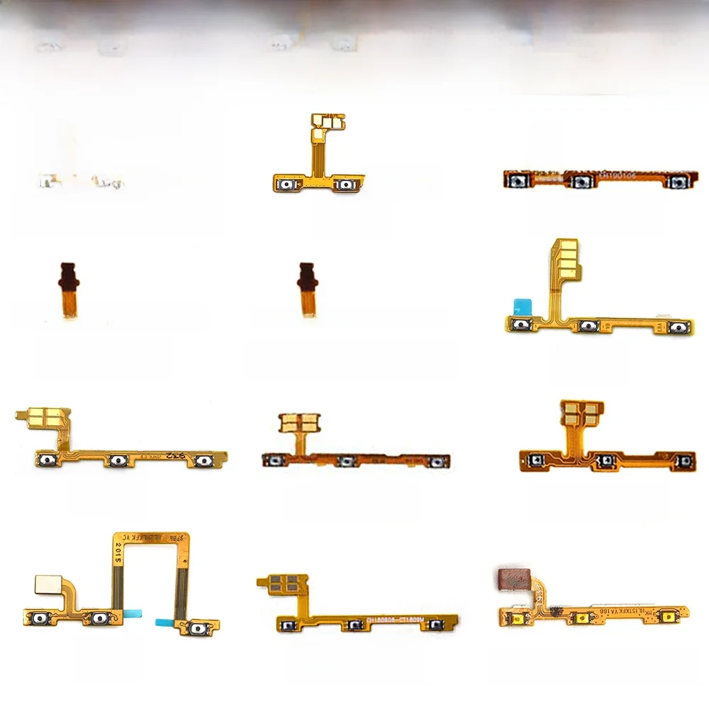 Przycisk włączania i wyłączania głośności z bocznym klawiszem Flex Cable dla Huawei Y5 Y6 Y7 Y9 Prime 2017 2018 2019 Y6P Y7P Y8P Y8s Y9s — zdjęcie 2