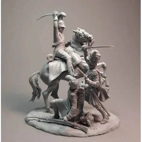 Figurine modèle GK en résine 54mm, kit non assemblé et non peint