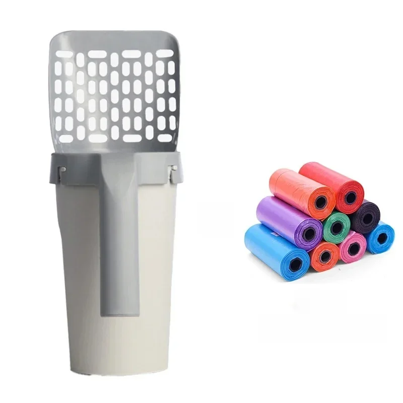 Pelle à litière pour chat, cuillère pour filtre pour animaux de compagnie, toilettes propres, cueilleur de déchets, fournitures pour chat, accessoire, bac à litière pour chat, autonettoyant