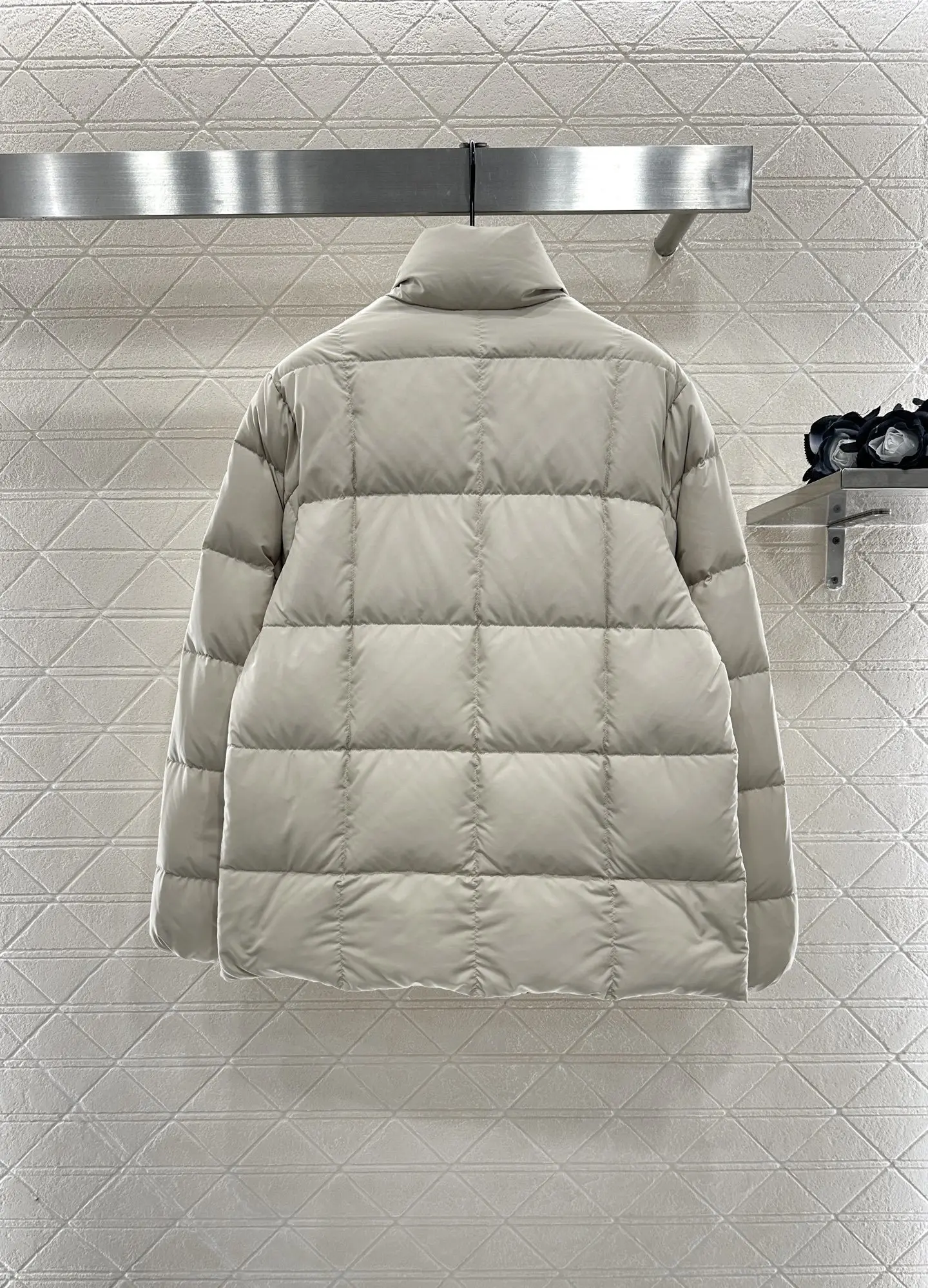 

Зима Must-Have 2025! Водонепроницаемый ветрозащитный нейлоновый легкий пуховик — однотонный/картый, воротник-стойка, уютный, теплый, идеально подходит для O