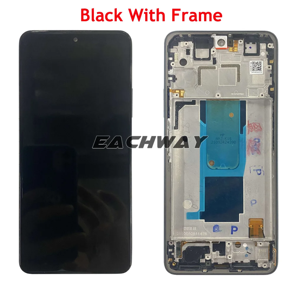 AMOLED 6.67\'\' For Xiaomi Redmi Note 11 Pro Plus 5G LCD Display Touch Screen Digitizer Assembly For 21091116UG 21091116UC LCD