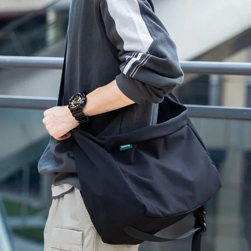 Japońska torba na ramię modna na co dzień torba crossbody męska torba kurierska o dużej pojemności plecak skośny torba męska — zdjęcie 2