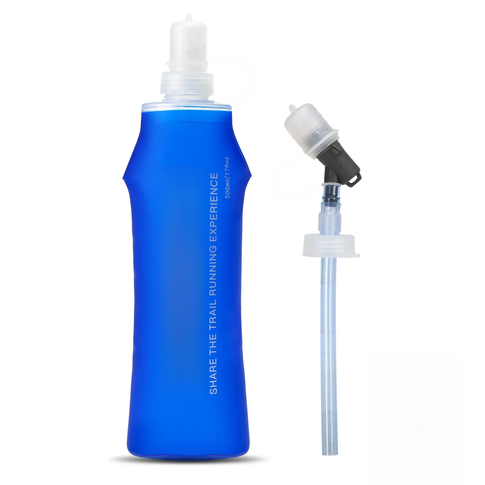 AliExpress NONE Lixada 250ml / 500ml / 300ml / 380ml Soft Bottle Folding BPA Free Hydration Water Bottle for Outdoor Running Hiking Cycling
