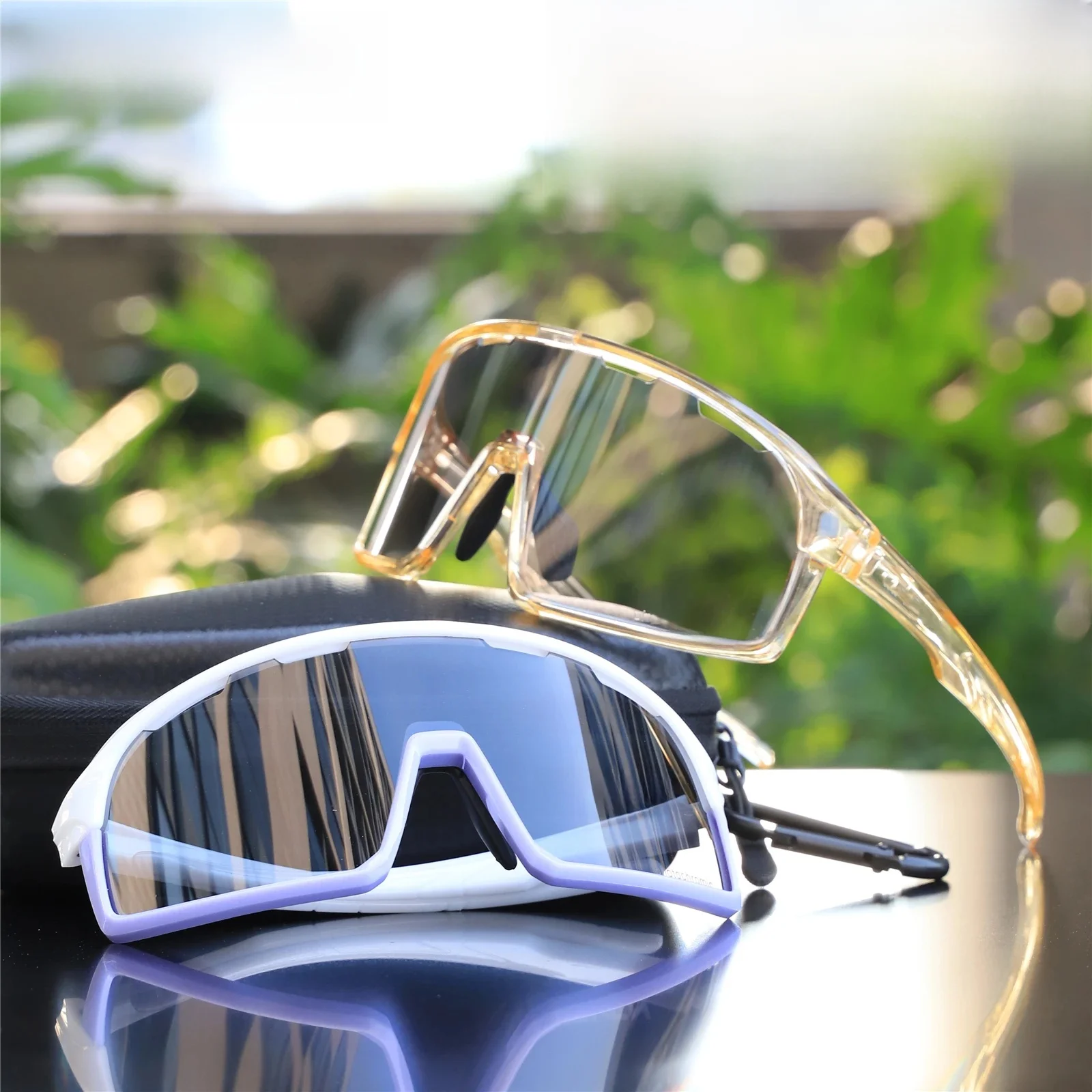 AliExpress SCVCN Scvcn Photochromic Mountaineering Sunglasses Outdoor Hiking Sports Glasses for Men's Cycling Sunglasses Leisure Travel Goggles