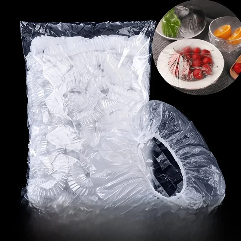 Film de conservation alimentaire jetable, sac rétractable jetable multi-usage pour la maison, les pique-niques, les barbecues et les restaurants