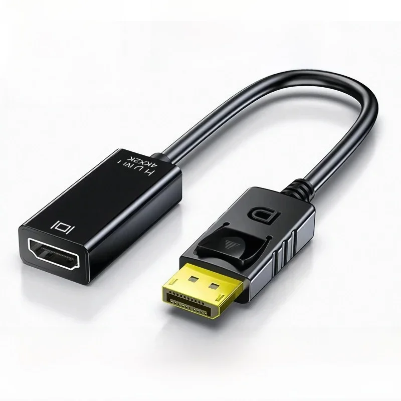 Adapter Display Port DP do HDTV Kabel DisplayPort do HDMI 4K 60HZ DP do HDMI Adapter Kabel DP HDTV Konwerter kabla — zdjęcie 2