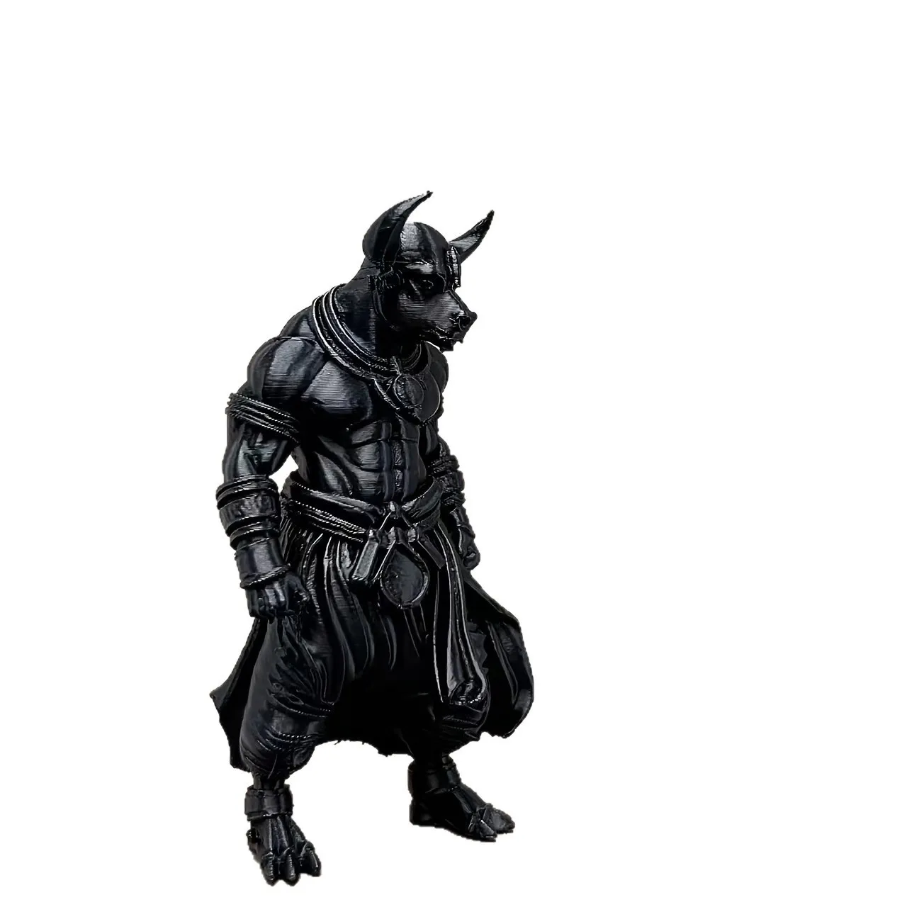 1 Piece 3D Printed New Bullfighter Bull Demon Statue for Office Modern Art Home Desktop Decoration Crafts Valentine's Day, Christmas, Gift (Collectible Statue), (Statue Ornament)