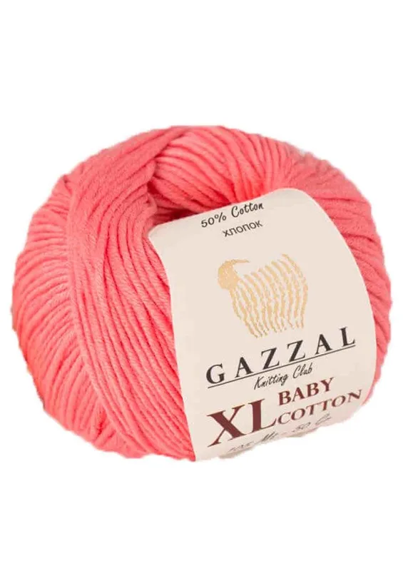 Gazzal Baby Cotton XL Hand Knitting Yarn, 50 Grams 150 Meters - Thread - Crochet - Cardigan - Blouse - Quality - Beret-Hobby-