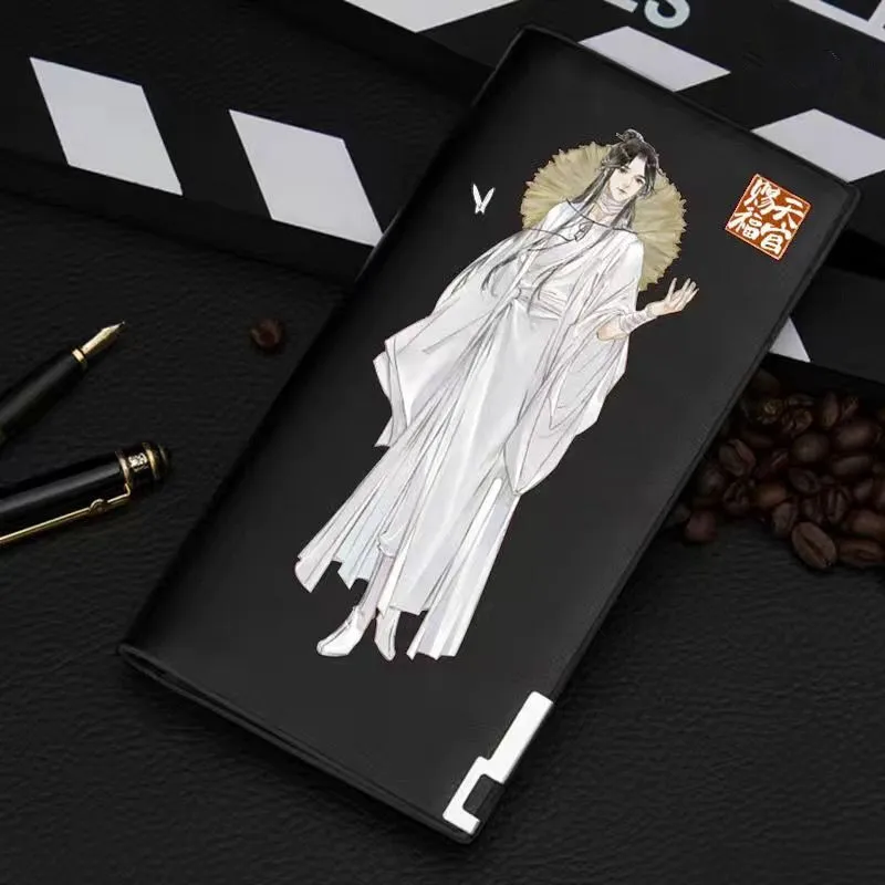 Anime Tian Guan Ci Fu Cute Wallet Heaven Official’s Blessing Hua Cheng Xie Lian Long Coin Purse Men Women Fashion Notecase Gift