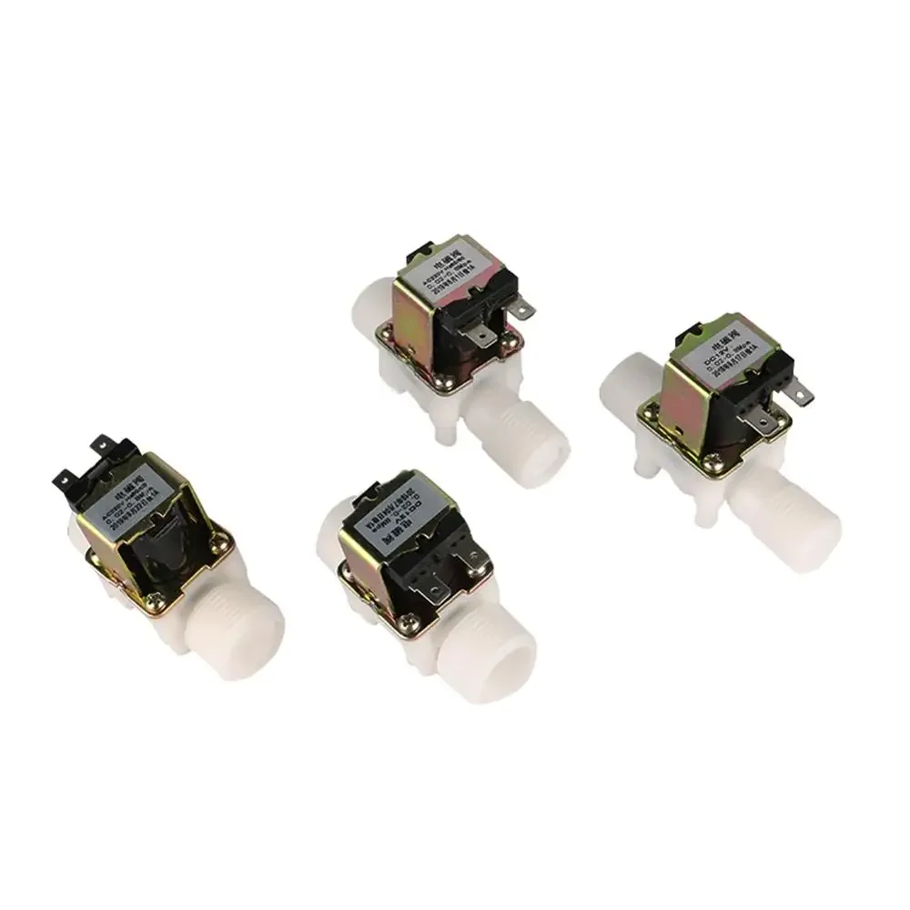 Elektrozawór z gwintem zewnętrznym 1/2" 3/4", 220V AC/12V DC, magnetyczny zawór sterujący wodą, pneumatyczny regulator ciśnienia, przełącznik, rozdzielacz. — zdjęcie 2