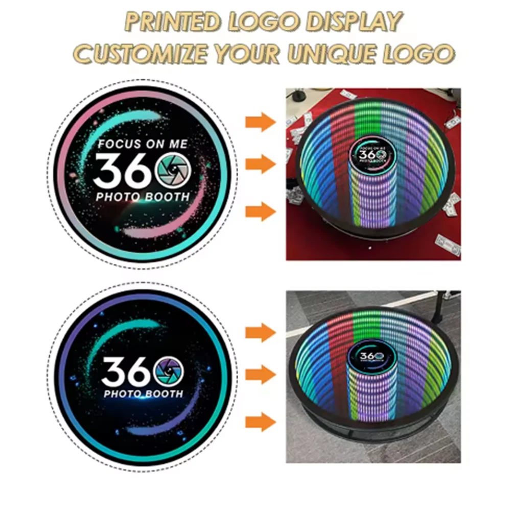 Automatische 360° ° Glazen video-opnameplatform verzonden vanuit de EU. automatische 360° ° metalen fotohokje.