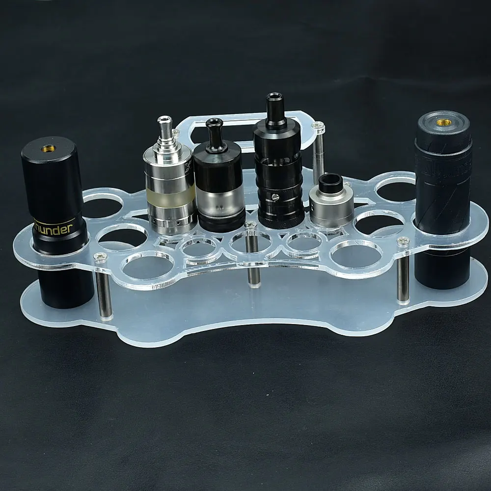 وولفكولي vape 510 موضوع الاكريليك البخاخة عرض الحريق سولو rda حامل حامل ل Blaze RTA kayfun x mtl rta