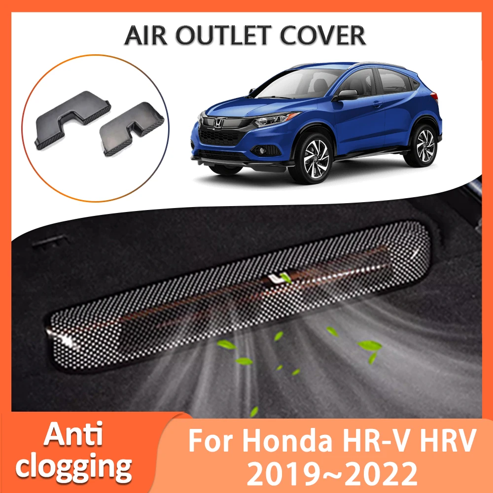 Air Outlet Cover Anti-clogging For Honda HR-V HRV 2019 2020 2021 2022 Under Seat Conditioner Vent Protection Auto Accessories