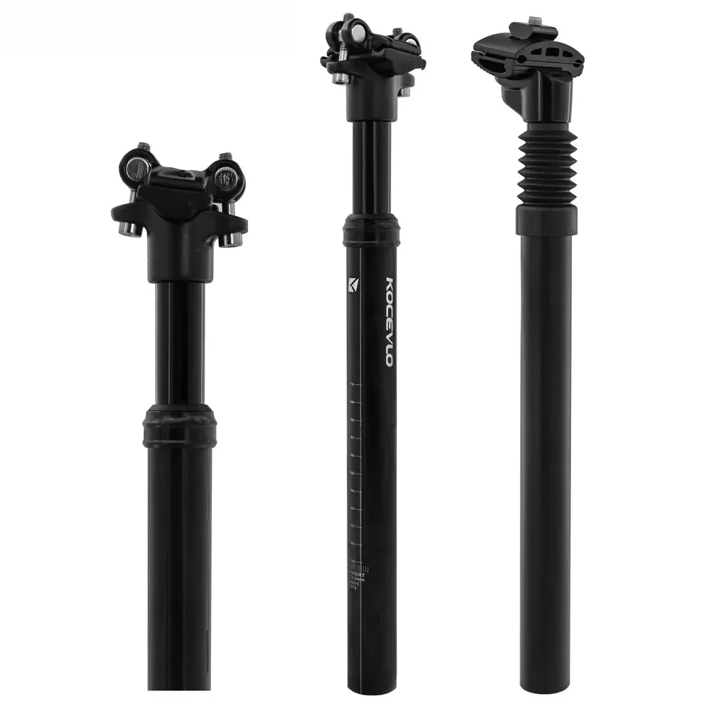 AliExpress kocevlo KOCEVLO Seatpost Suspension Dropper Mtb 27.2 Bicycle Seat Post Hanging Saddle Tube 31.6 With Shock Absorber Saddle Mountain Bike