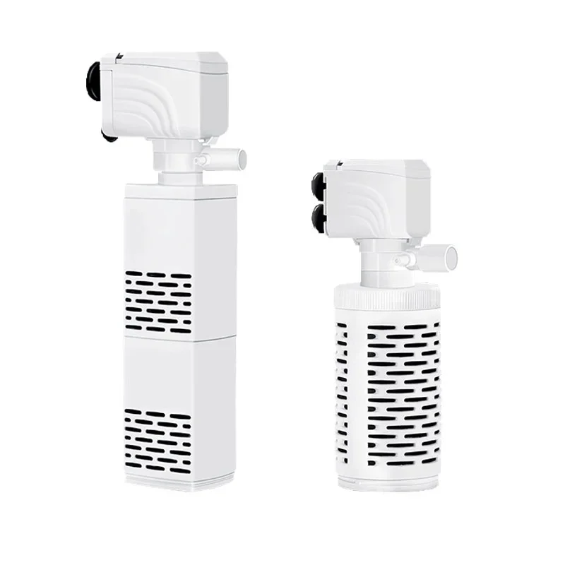 Pompa filtrująca do akwarium 3 w 1 Cichy zatapialny aerator tlenowy do akwarium Pompa powietrza do akwarium Pompa do zmiany wody Wave Maker 220v — zdjęcie 2