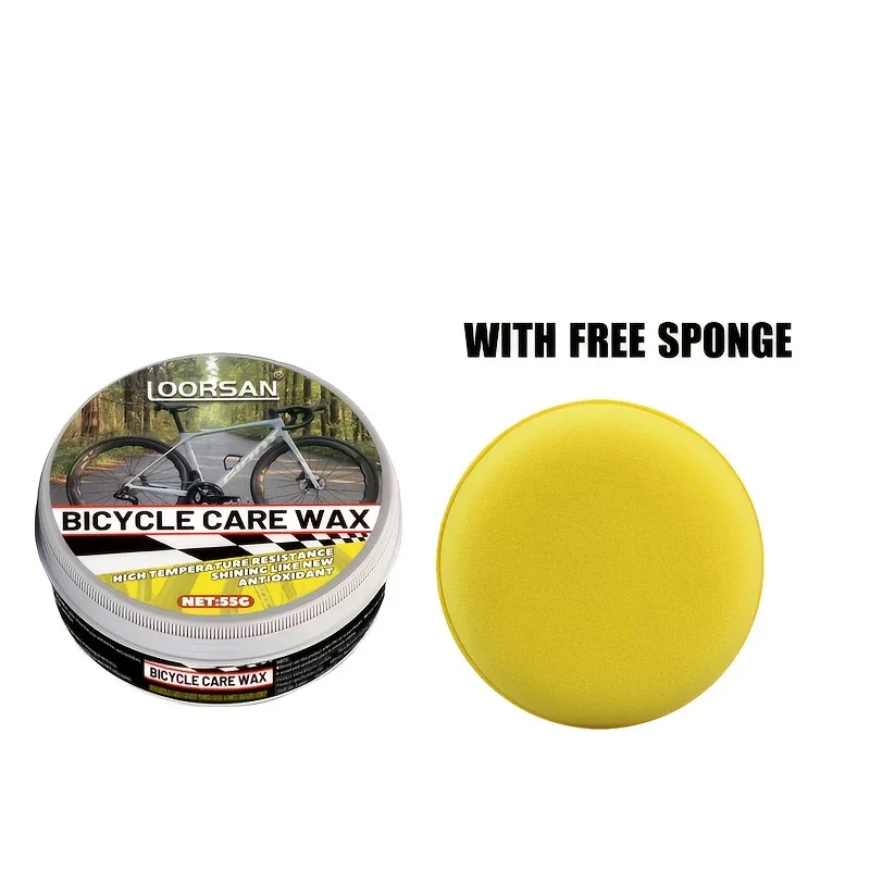 AliExpress LOORSAN General Bicycle Maintenance Wax, Scratch Repair and Gloss Enhancer, for Mountain Bike Paint Polishing and Body Repair