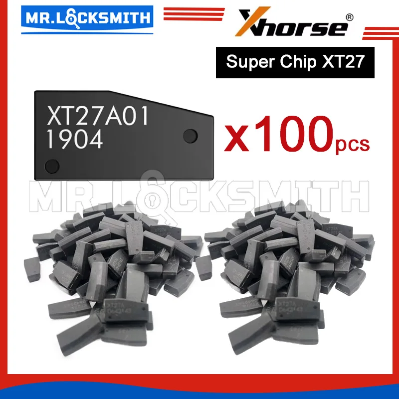 100PCS Xhorse VVDI Super Chip XT27A01 XT27A66 Transponder Support Rewrite