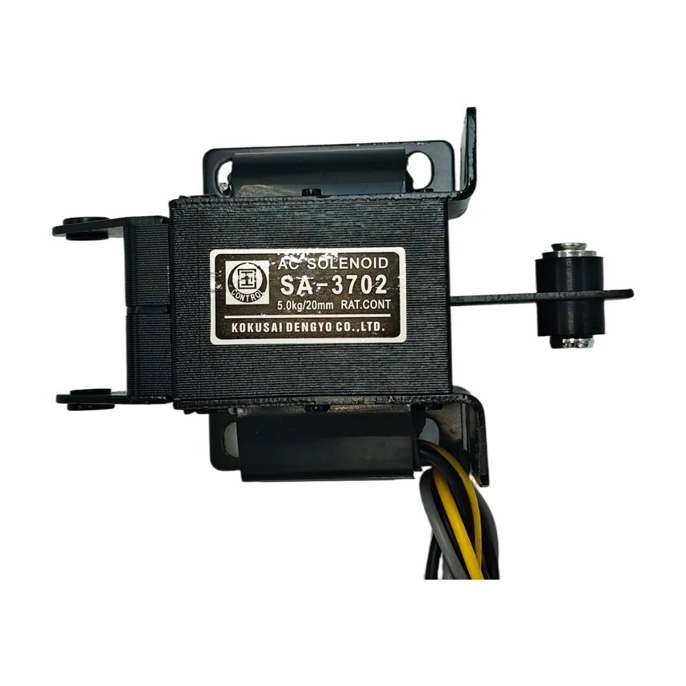 SA-3702 AC110V 220V 380V Pull Type Solenoid Electromagnet 5kg Force 20mm Stroke AC Traction Solenoid