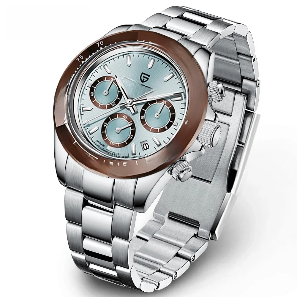 2026 neue PAGANI Design Top Marke männer Sport Quarz Uhren Saphir Edelstahl Wasserdicht Chronograph Luxus Reloj Hombre