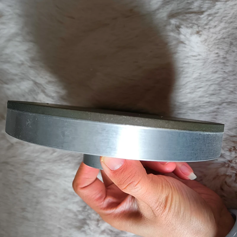 Diamant-Harz-Schleifscheibe 150mm 100mm für Kleidung, Friseurscheren, Maschinen, Edelsteine und Achat Polierscheibe – Detail 6