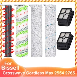 Bissell 크로스웨이브 무선 메인 브러시 헤파 필터, 최대 2554 2554A 2590 2596 2596B 2596M 2765 2765F 2765Z 2765E 2765N 2767Z 용